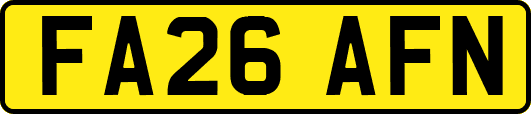 FA26AFN