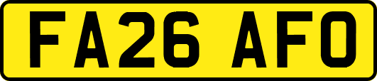 FA26AFO