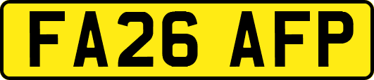 FA26AFP