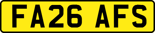 FA26AFS