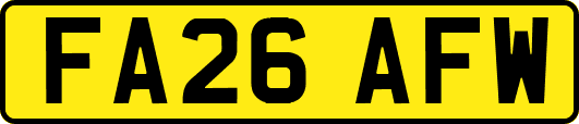 FA26AFW