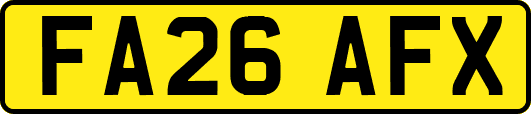 FA26AFX