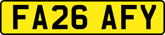 FA26AFY