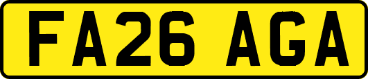 FA26AGA