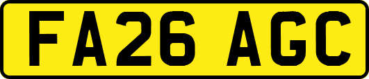 FA26AGC