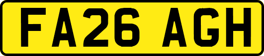 FA26AGH