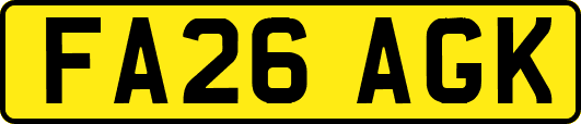 FA26AGK