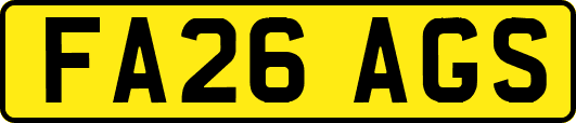 FA26AGS