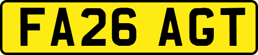 FA26AGT