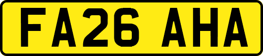 FA26AHA