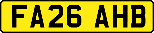FA26AHB