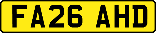 FA26AHD