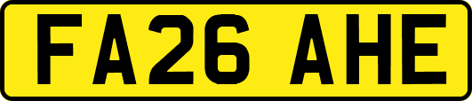 FA26AHE