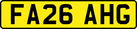 FA26AHG