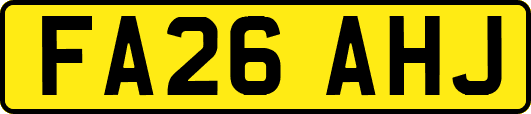 FA26AHJ
