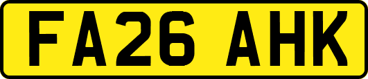 FA26AHK