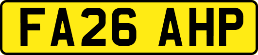 FA26AHP