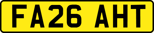 FA26AHT
