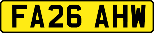 FA26AHW