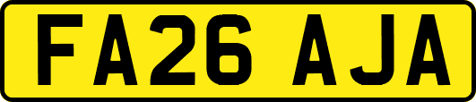 FA26AJA