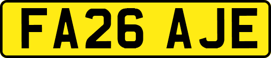 FA26AJE