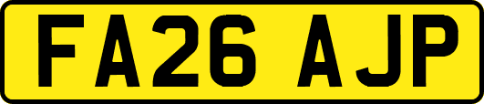 FA26AJP