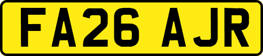 FA26AJR