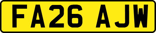 FA26AJW