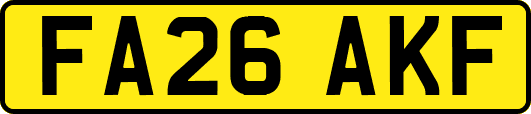FA26AKF