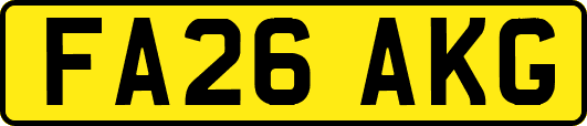 FA26AKG