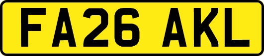 FA26AKL