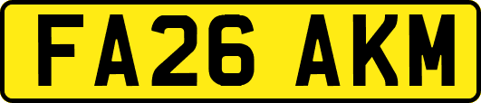 FA26AKM