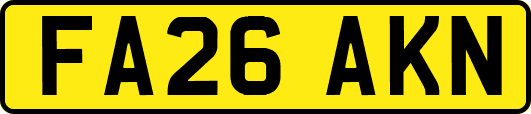 FA26AKN