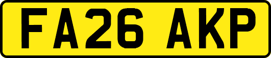 FA26AKP