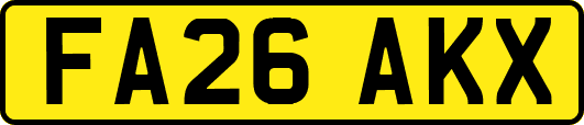 FA26AKX