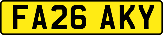 FA26AKY