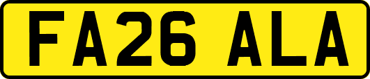 FA26ALA