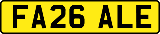 FA26ALE