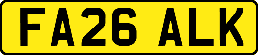 FA26ALK