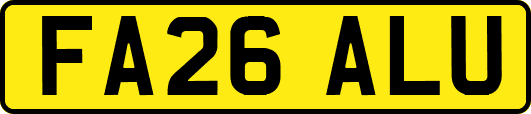 FA26ALU