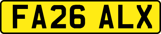 FA26ALX
