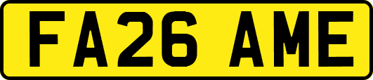 FA26AME