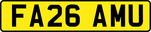 FA26AMU