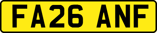 FA26ANF