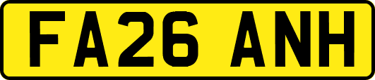 FA26ANH