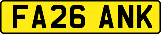 FA26ANK