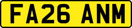FA26ANM