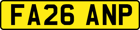 FA26ANP