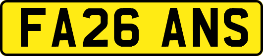 FA26ANS