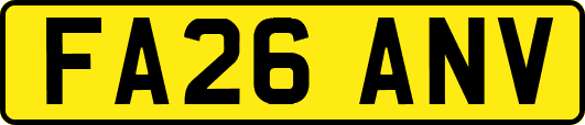 FA26ANV